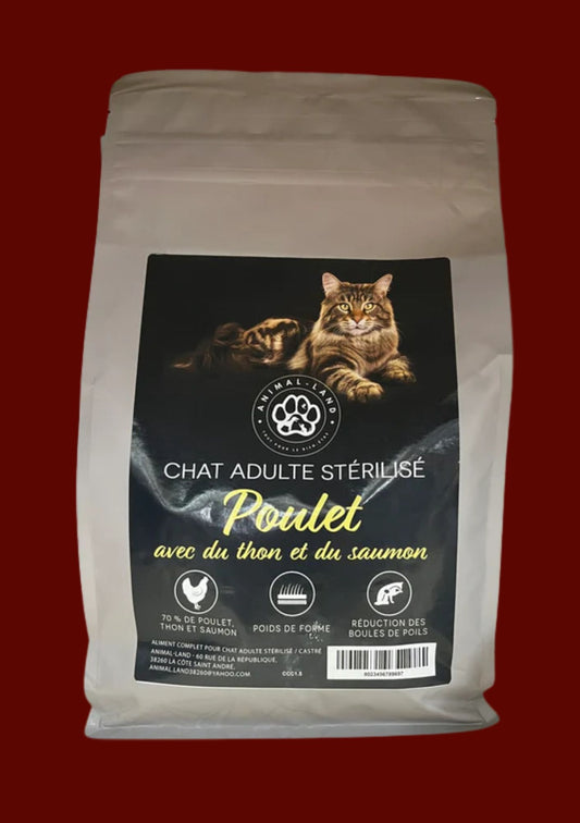 Connoisseur Poulet, Thon et Saumon 70% pour chat