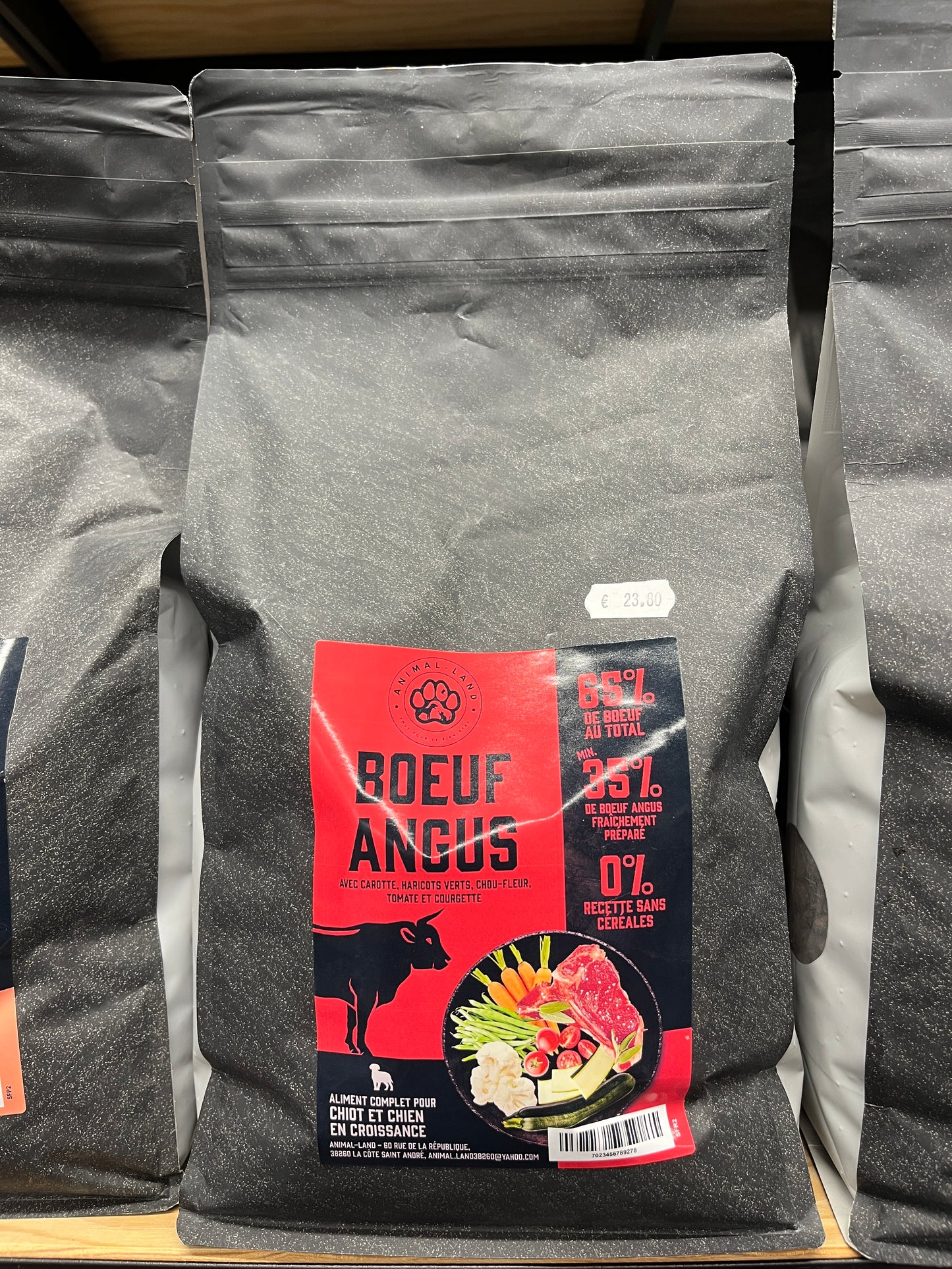 Croquettes Superfood 65% Boeuf Angus pour Chien Adulte Sans Céréales