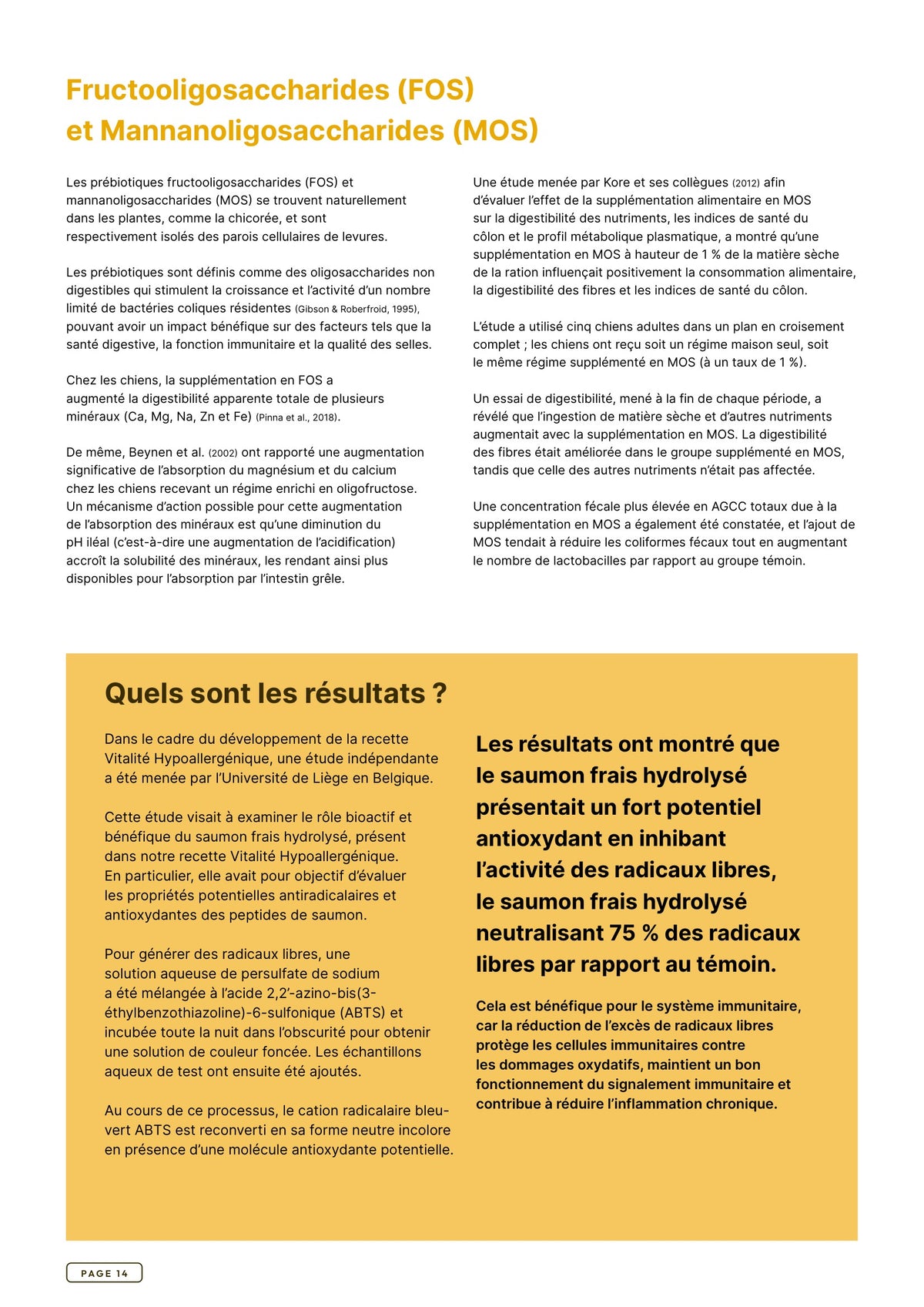 Précision 3 — Vitalité Hypoallergénique Saumon hydrolysé - Tout stade de vie
