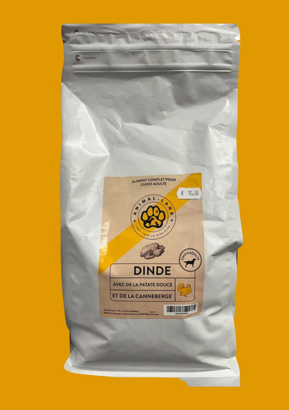 Origine 50 — Adulte Dinde, patate douce, canneberge