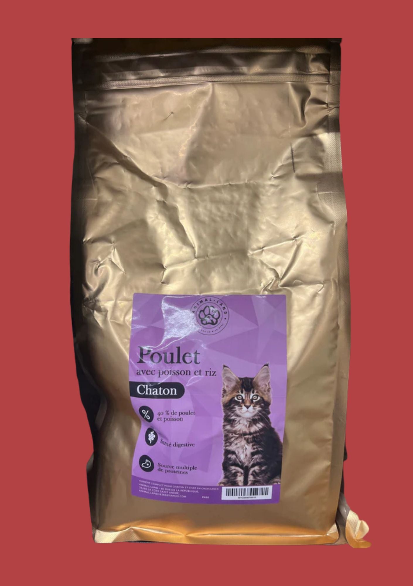 Croquettes Super Premium Poulet Poisson pour chaton