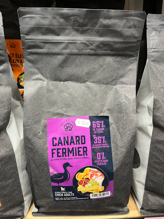 Croquettes Superfood 65% Canard pour Chien Adulte Sans Céréales