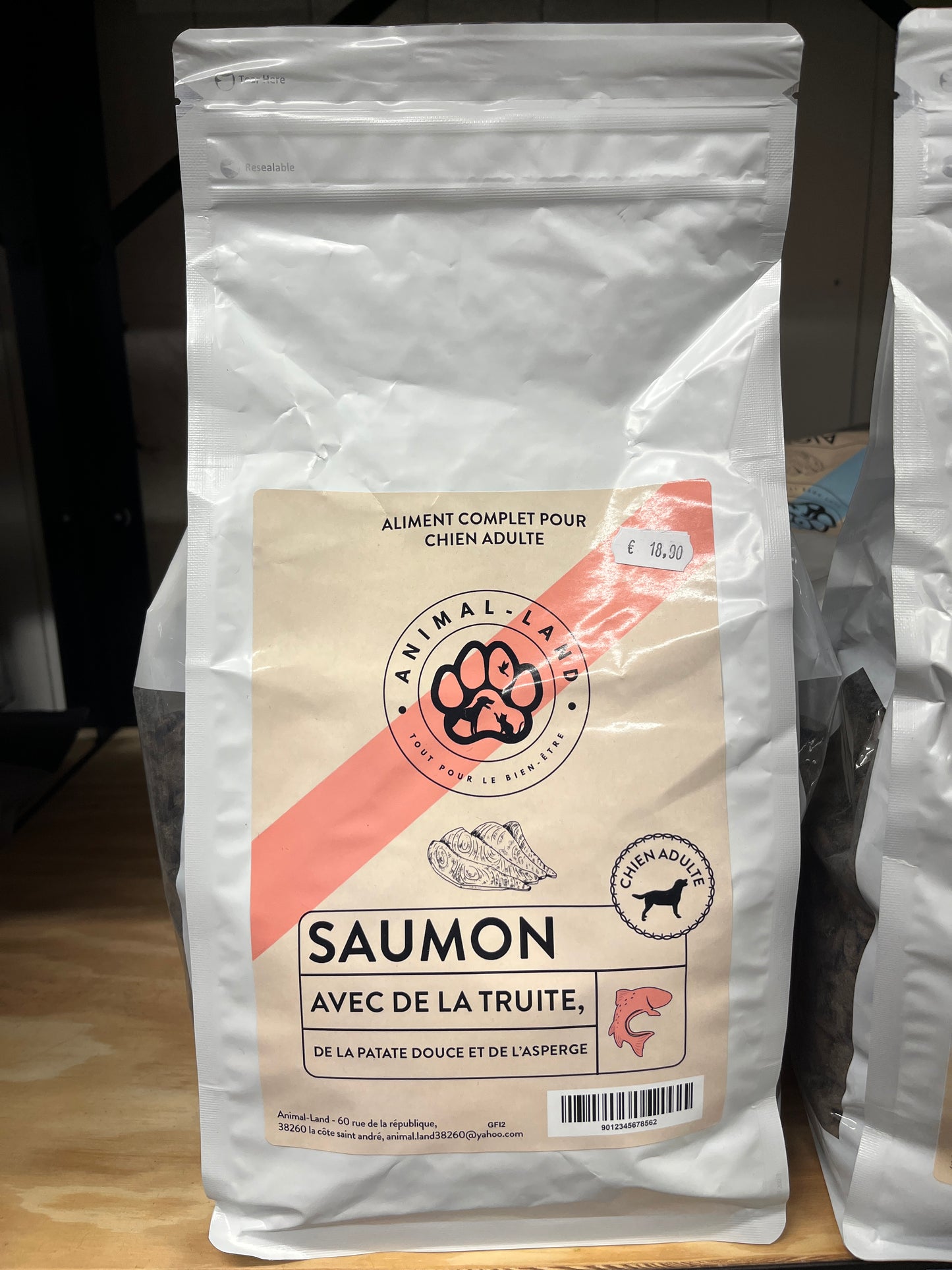 Croquettes Superfood 50% Saumon pour Chien Adulte Sans Céréales