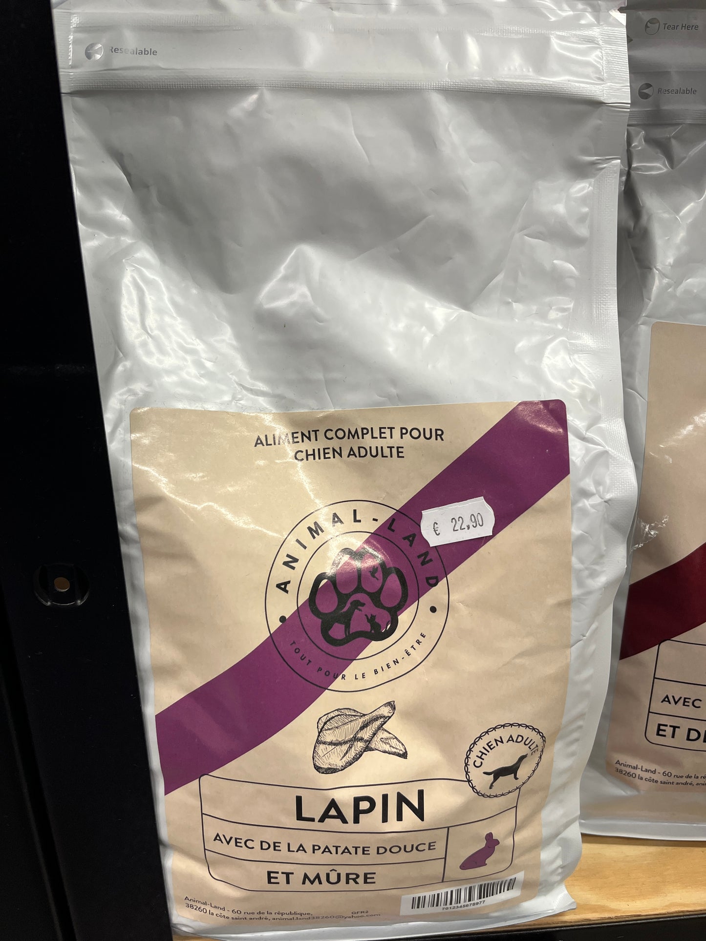 Croquettes Superfood 50% Lapin pour Chien Adulte Sans Céréales