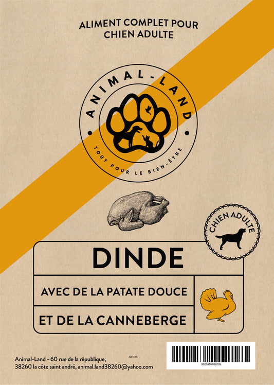 Origine 50 — Adulte Dinde, patate douce, canneberge - Adulte À base de dinde fraîche (minimum 50%), source de protéines maigres
Sans céréales, adapté aux chiens sensibles ou intolérants
Enrichi en prébiotiques MOS et FOS pour une santé digestive optimale
Cuit à 82°C pour préserver les protéines et les saveurs
Supplémenté en oméga-3 pour une peau saine et un pelage brillant
Allégé en matières grasses (11%), idéal pour les chiens en surpoids ou peu actifs
Sans sous-produits, sans colorants ni conservateurs 