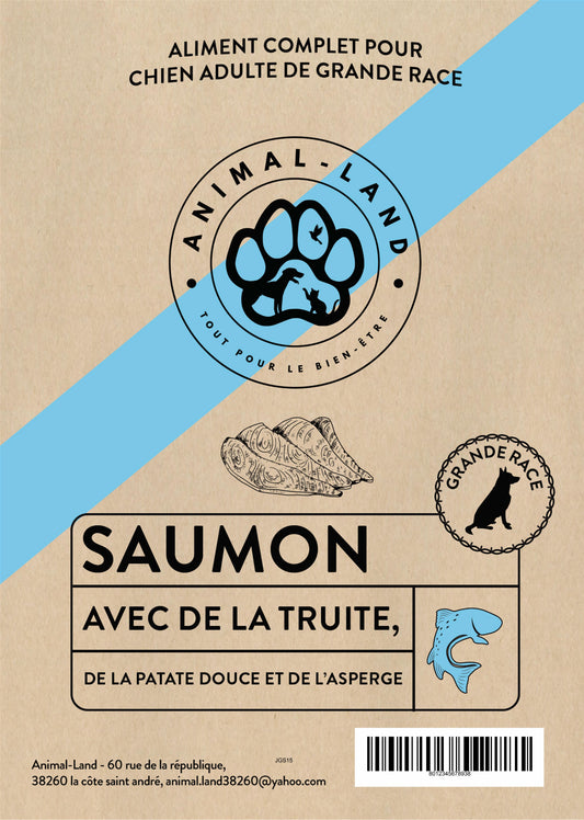 Origine 50 — grande race saumon, truite, patate douce et asperge