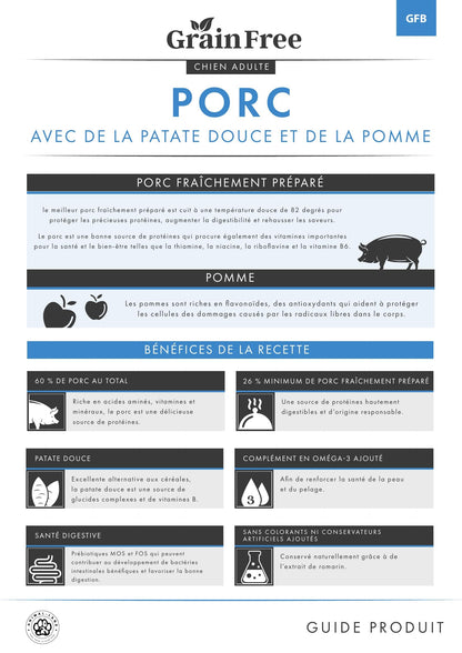 Origine 50 — Adulte Porc, patate douce, pomme