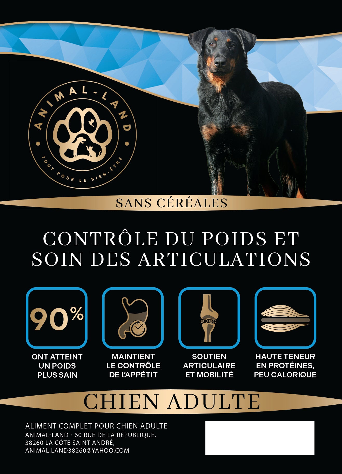 Précision 3 — Contrôle du Poids & Articulations Poisson blanc hydrolysés - Adulte. Conçue pour la perte ou le maintien de poids, rééquilibrage alimentaire, lubrification des articulations, soins des tendons et ligaments, confort et renforcement musculaire.
Maintient le contrôle de l’appétit, soutien articulaire et mobilité, haute teneur en protéines, peu calorique, contrôle de l’appétit, soin du cartilage, réduction de la graisse corporelle.
poisson blanc