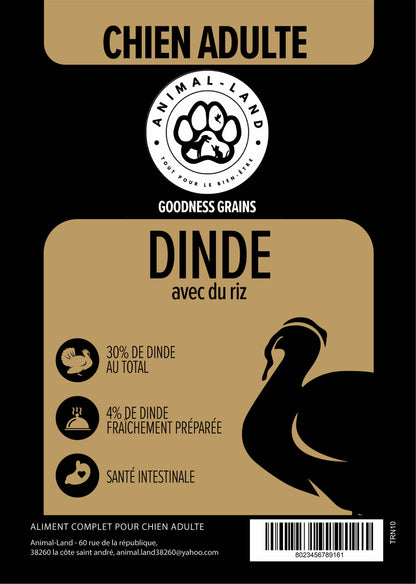 goodness grains dinde avec du riz