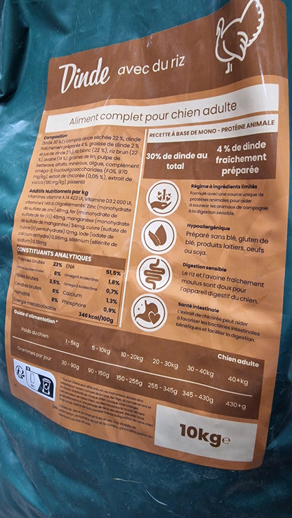 goodness grains dinde avec du riz