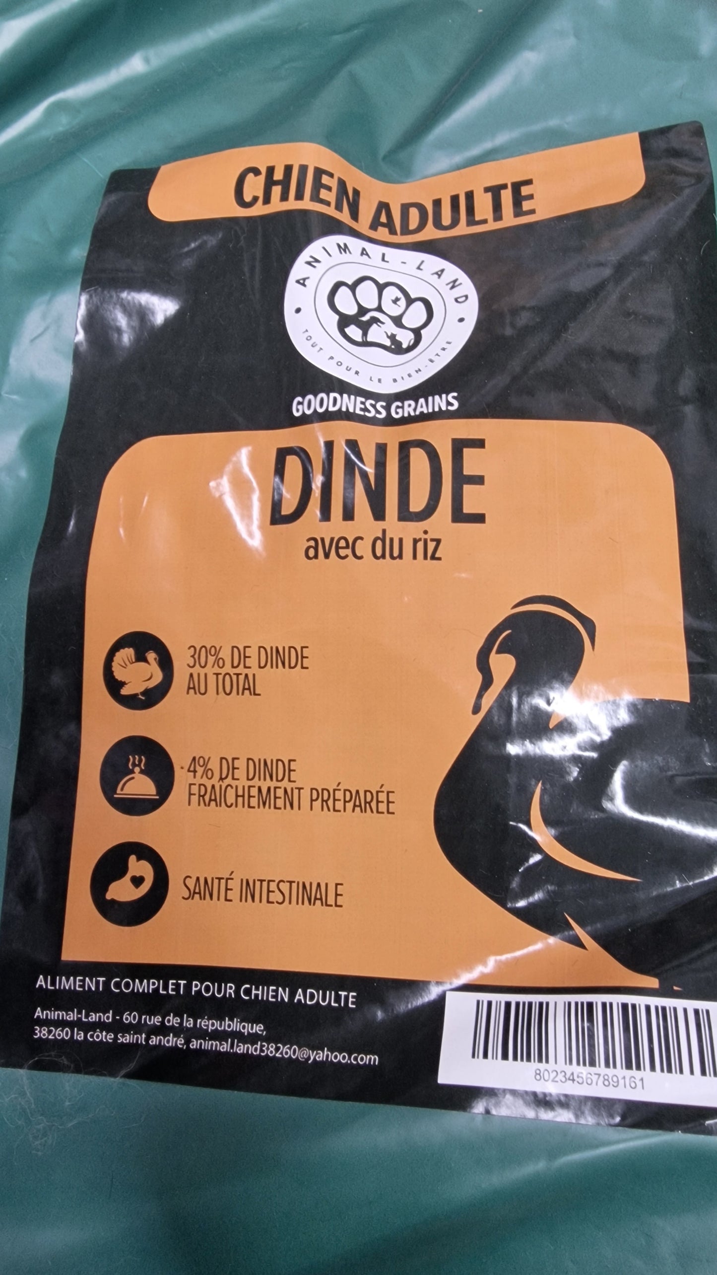 goodness grains dinde avec du riz