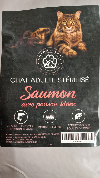 Connoisseur Saumon et Poisson blanc 70% pour chat