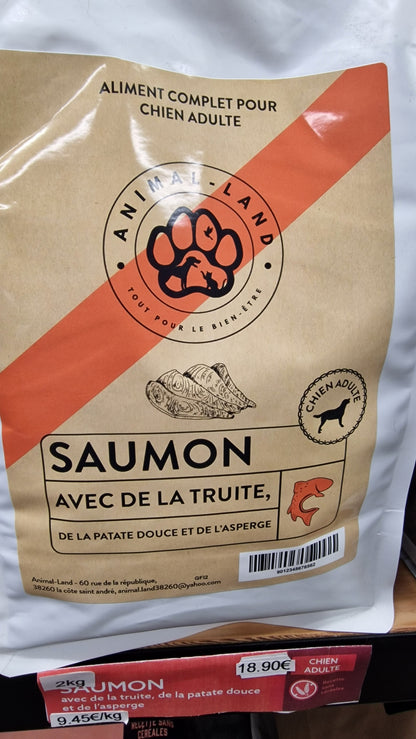 50% Saumon et Truite Gamme Sans céréales