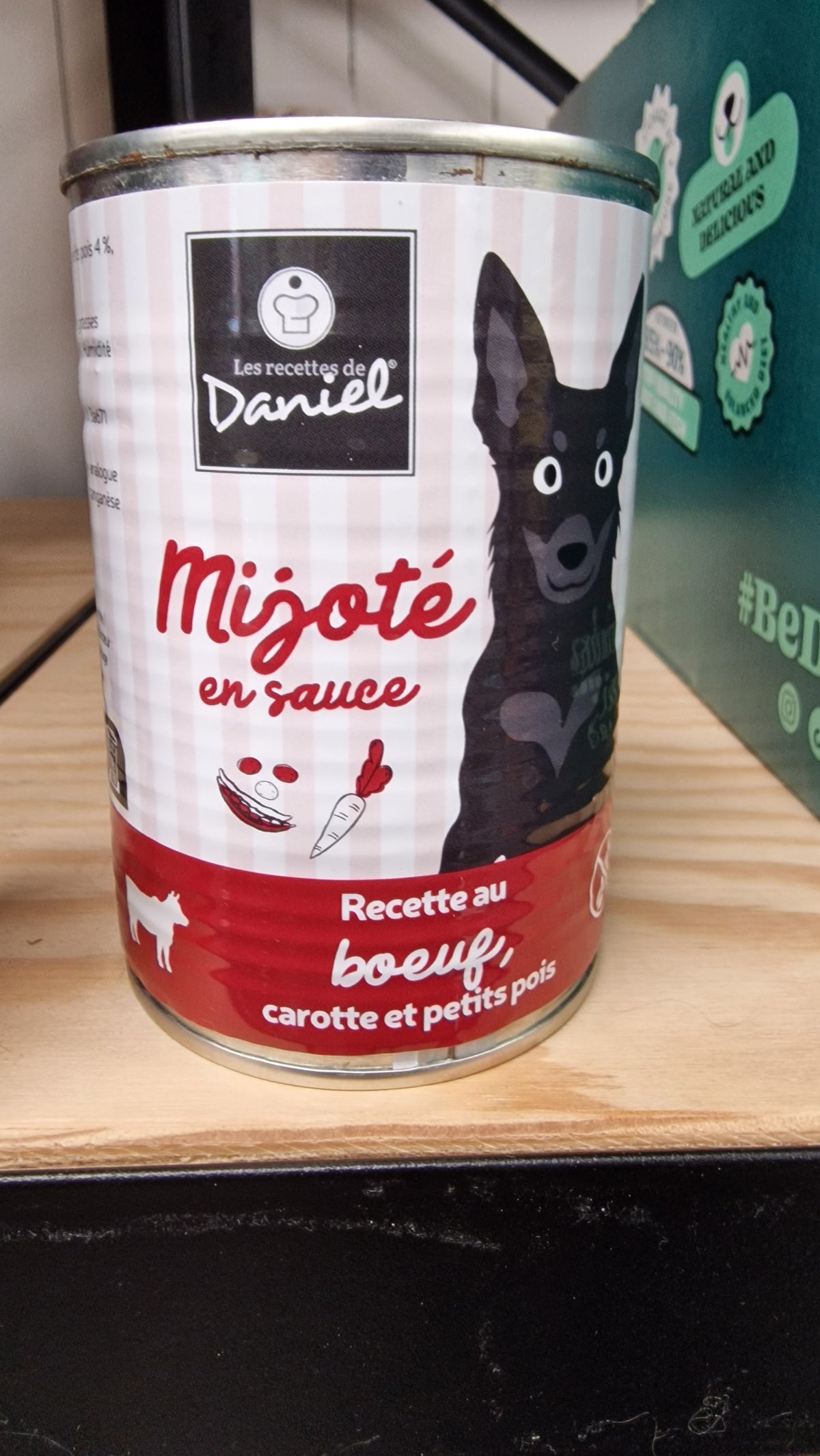 Mijoté Bœuf, Carotte & Petits Pois - Chien Adulte - 400g
