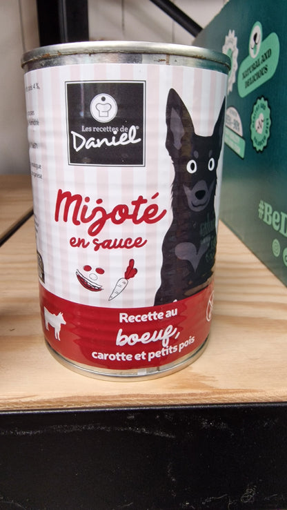 Mijoté Bœuf, Carotte & Petits Pois - Chien Adulte - 400g