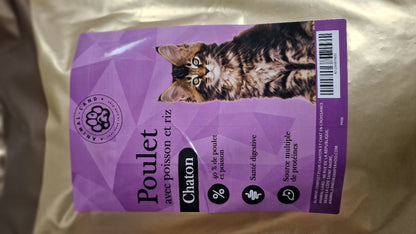 Croquettes Super Premium Poulet Poisson pour chaton