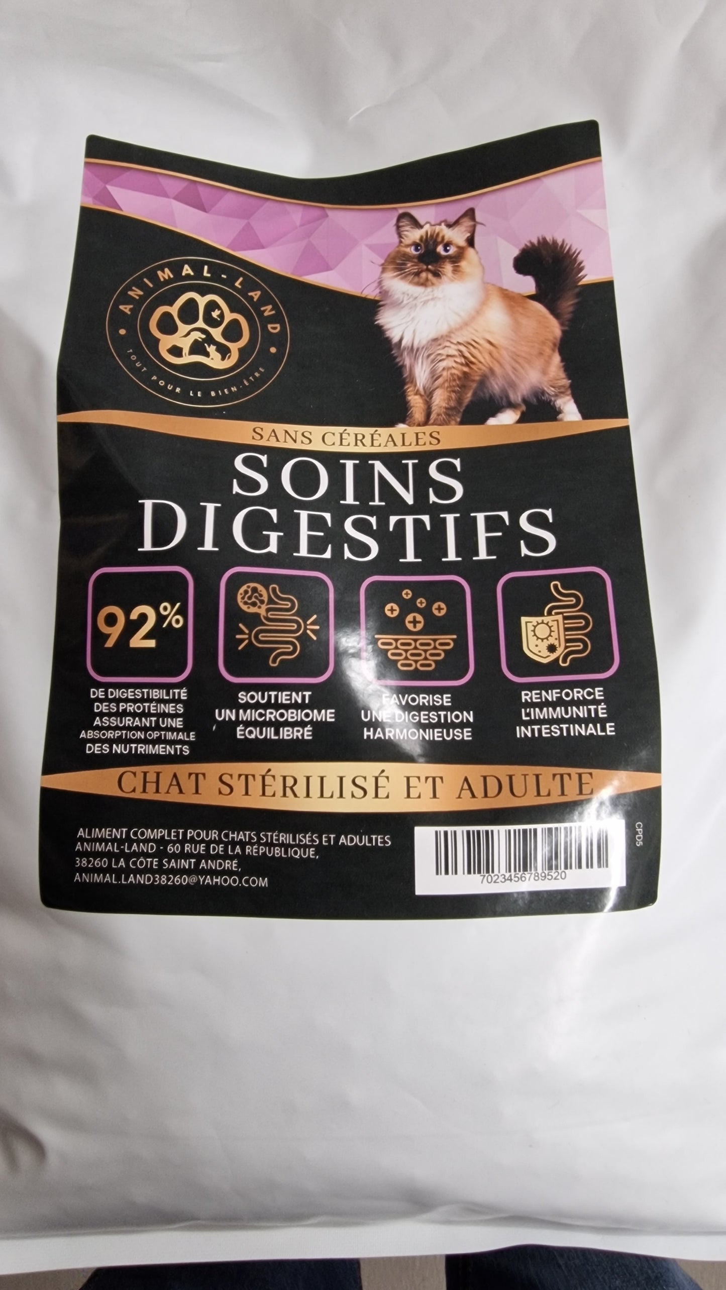 peptide + chat soins gastro-intestinaux et digestifs