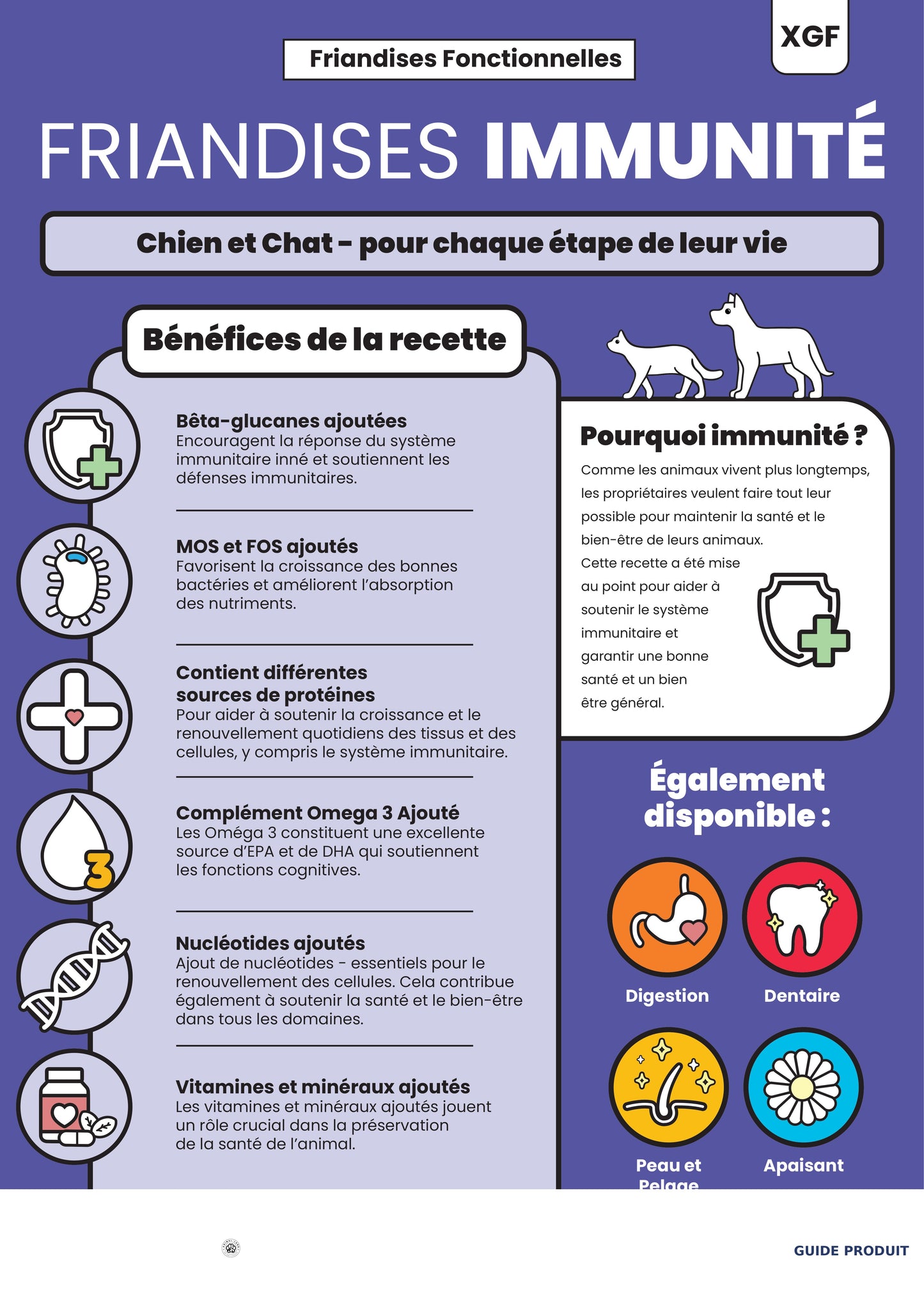 Friandises Immunité Chien Chat – Canard, Bêta-glucanes, Oméga 3 | Animal-Land