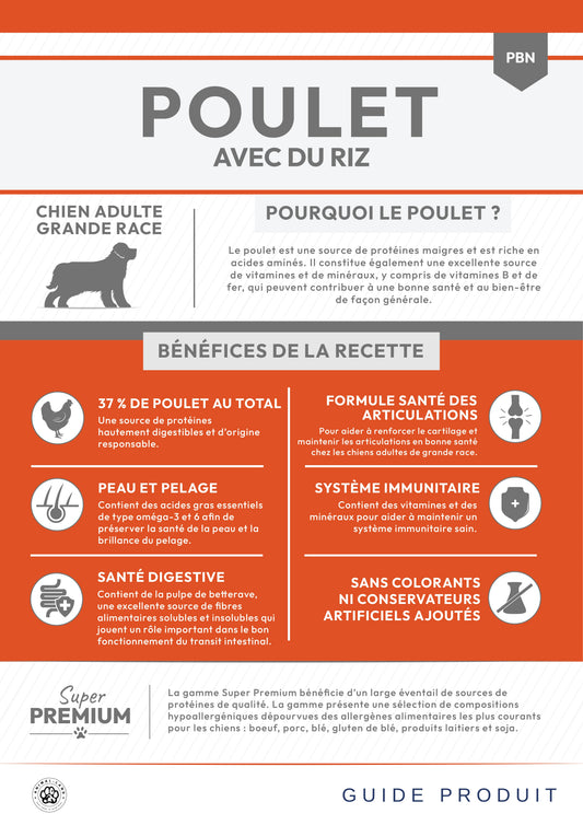Nutrisain — Adulte Grande Race Poulet & Riz