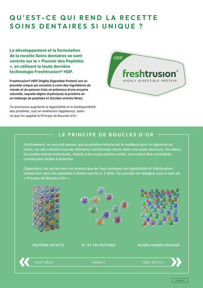 Précision 3 — Soins Dentaires Dinde & saumon hydrolysés - Adulte