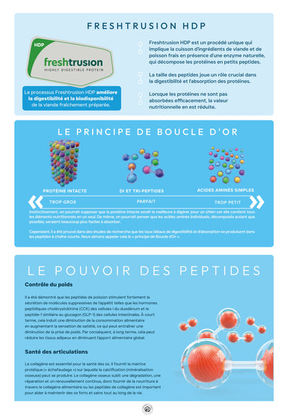 Précision 3 — Contrôle du Poids & Articulations Poisson blanc hydrolysés - Adulte