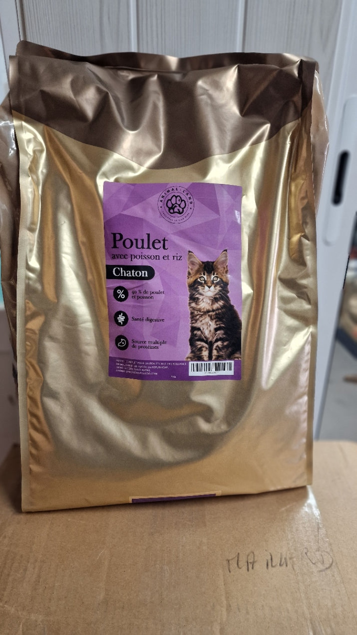 Croquettes Super Premium Poulet Poisson pour chaton
