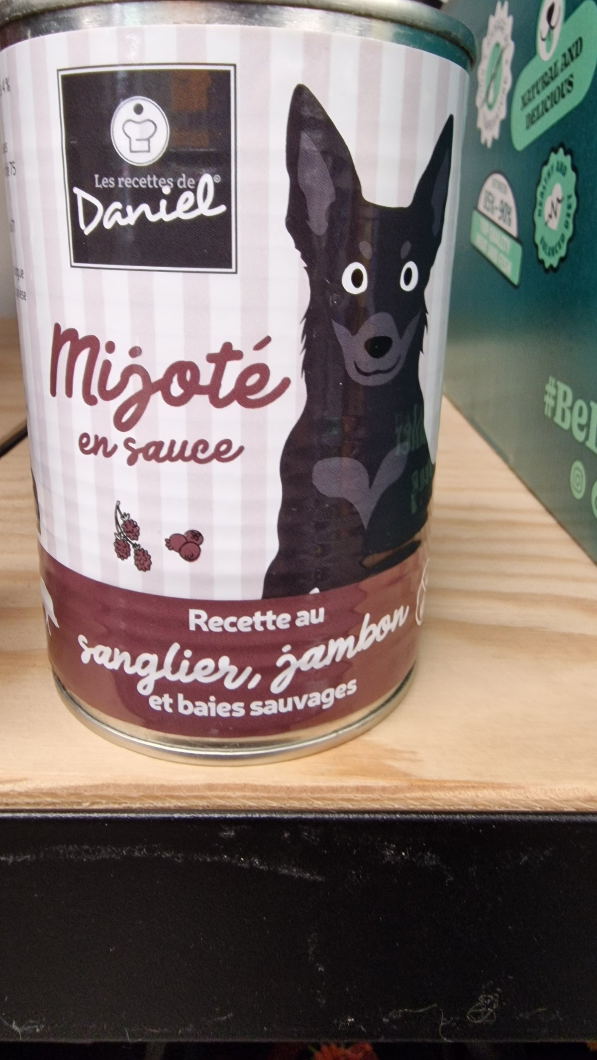 Mijoté Sanglier, Jambon & Baies Sauvages - Chien Adulte - 400g