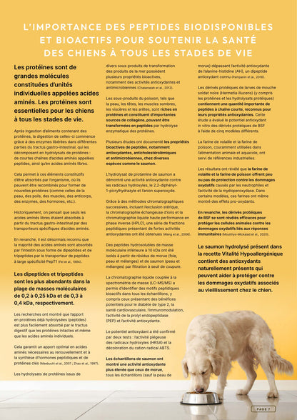 Précision 3 — Vitalité Hypoallergénique Saumon hydrolysé - Tout stade de vie