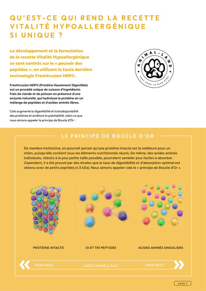 Précision 3 — Vitalité Hypoallergénique Saumon hydrolysé - Tout stade de vie
