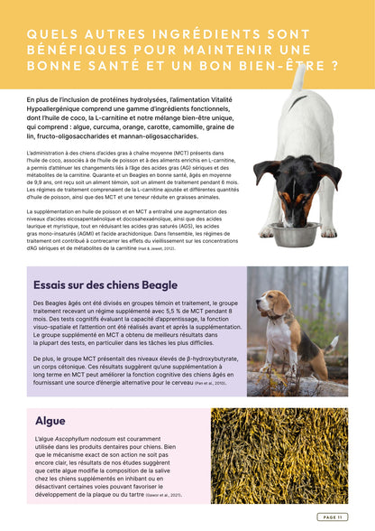 Précision 3 — Vitalité Hypoallergénique Saumon hydrolysé - Tout stade de vie